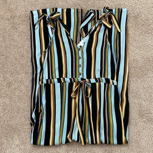Stripped Romper